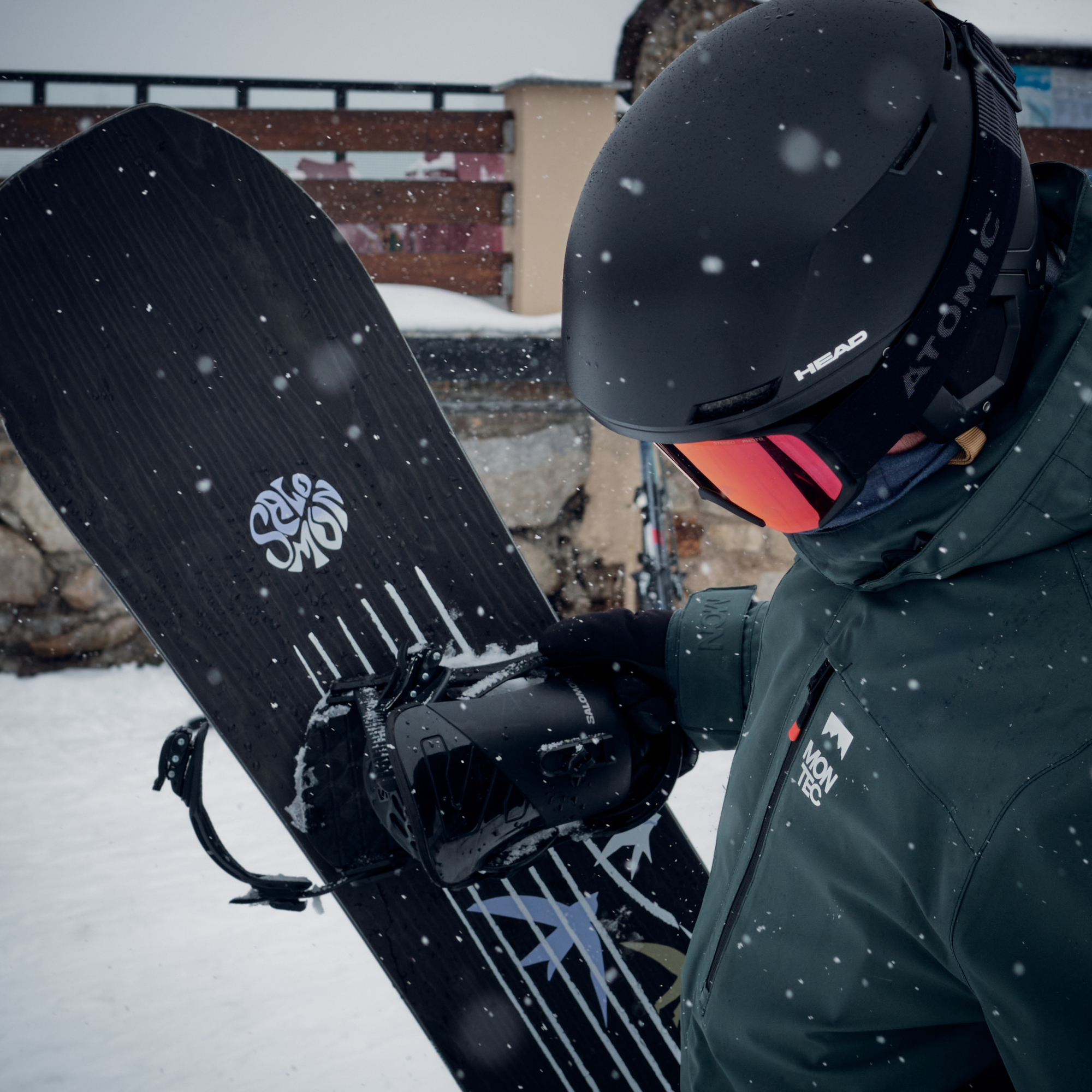 Oriol Comas snowboard